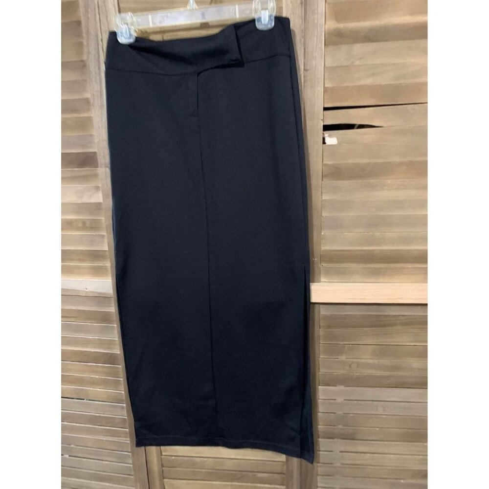 VTG Sunshine Apparel Maxi Skirt Business Formal Y2K Whimsigoth Black 5 Junior’s